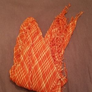 Orange scarf